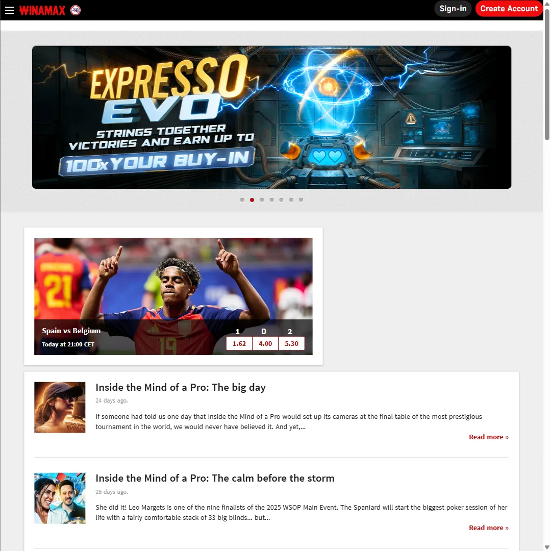 Winamax — casa de apuestas